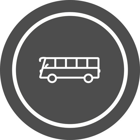 Bus Icon Design vector