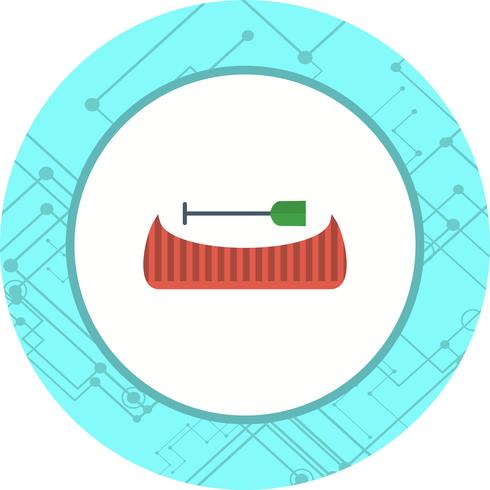 Canoe Icon Design vector