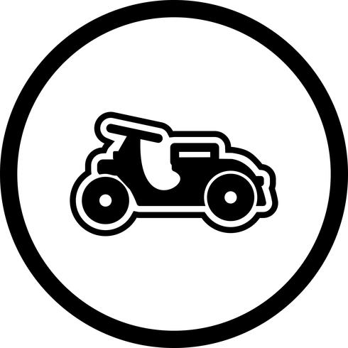 Vespa Icon Design vector