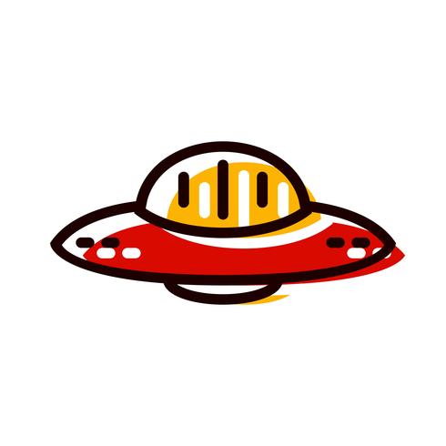 Ufo Icon Design vector