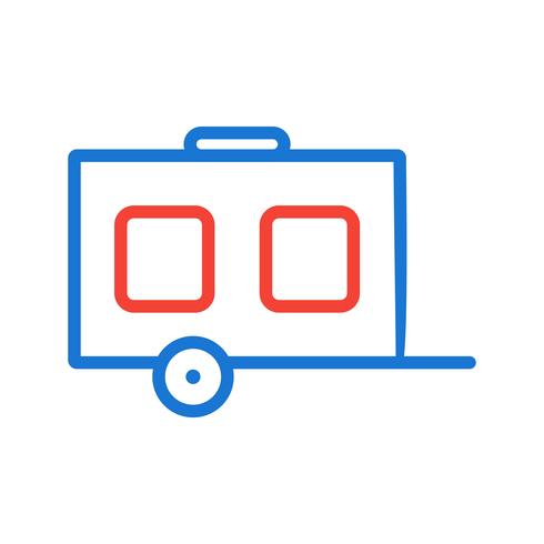 Wagon Icon Design vector