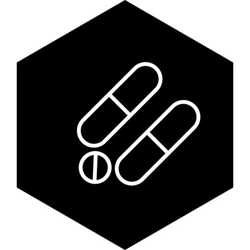 Diseño de iconos de medicamentos vector