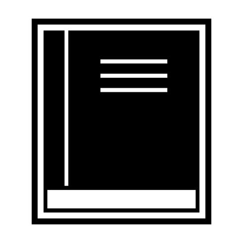 Book Icon Design vector