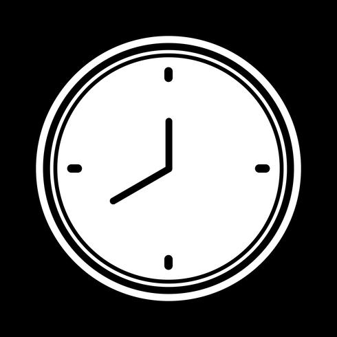 Clock Icon Design vector