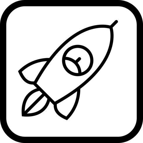 Rocket Icon Design vector