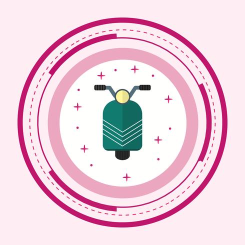 Scooter Icon Design vector