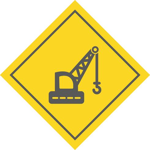 Crane Icon Design vector