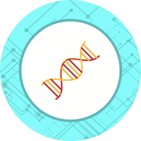 DNA Icon Design vector