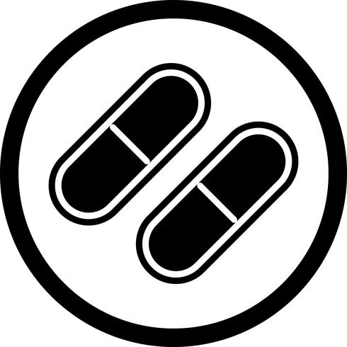 Diseño de iconos de medicamentos vector