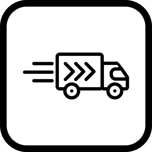 Delivery Truck Icon Design vector