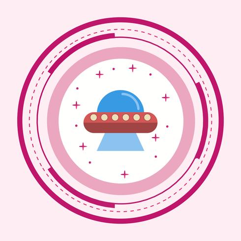 Ufo Icon Design vector