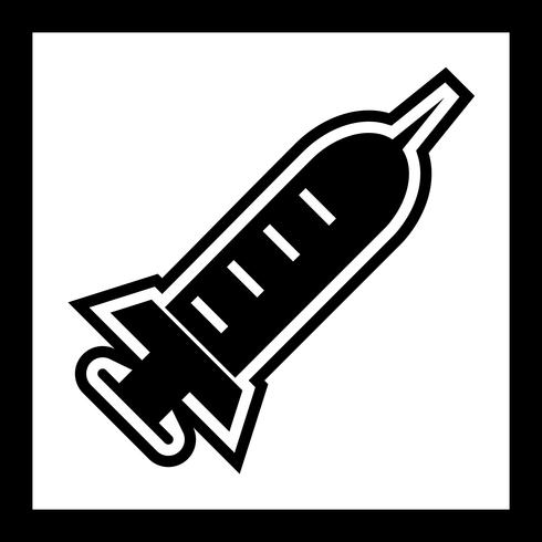  Injection Icon Design vector