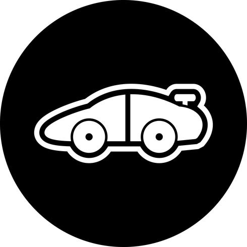 Sports Car Icon Design vector