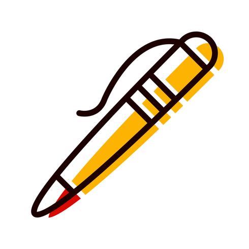  Pen Icon Design vector
