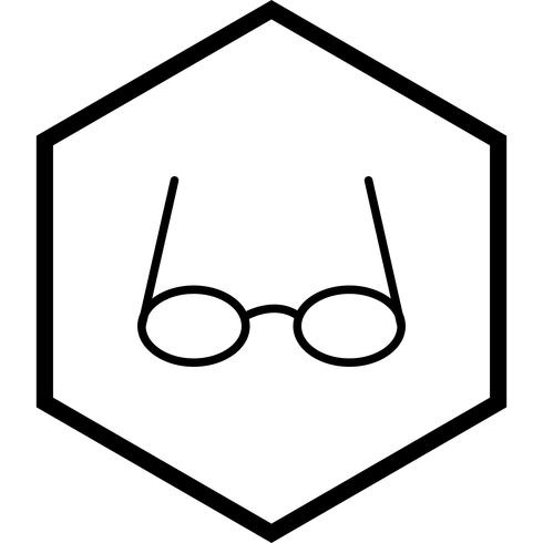 Gafas Icon Design vector