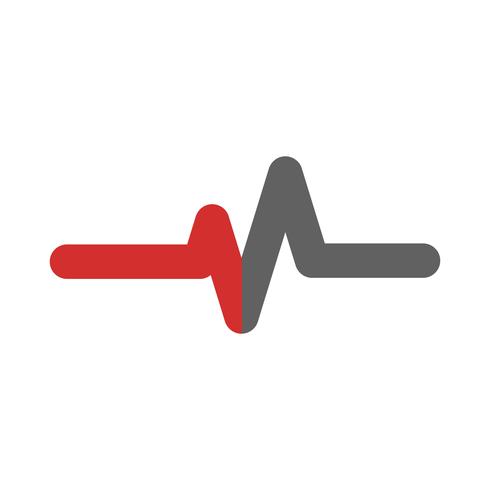 Pulse Rate Icon Design vector