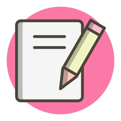 Notes Icon Design vector