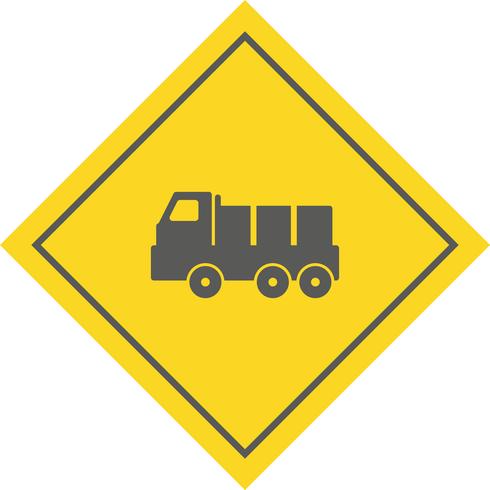 Dumper Icon Design vector