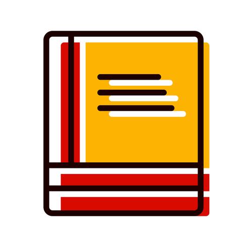 Diseño de iconos de libros vector