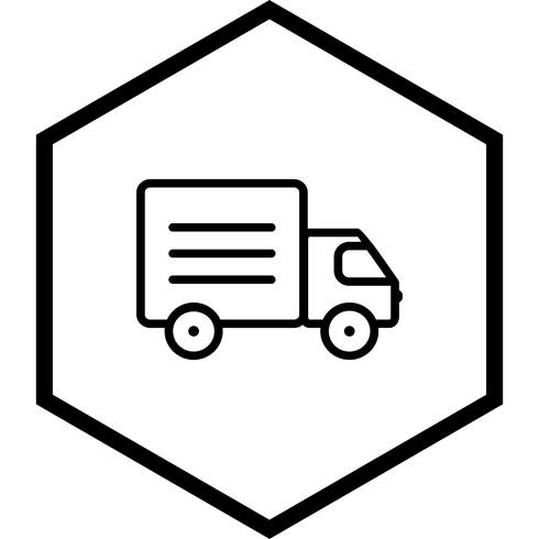 Diseño de icono de camión vector