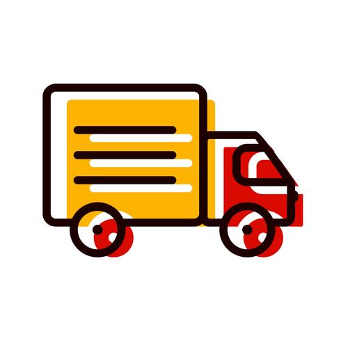 Truck Icon Design vector