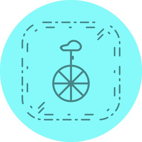 Unicycle Icon Design vector