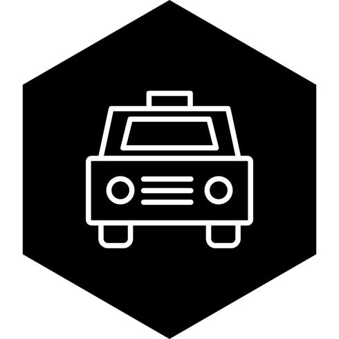 diseño de icono de taxi vector