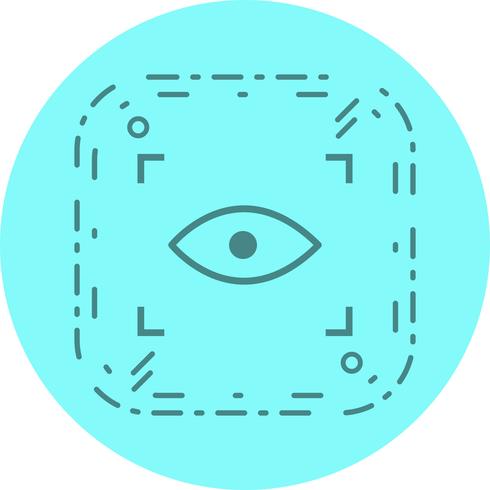 Escanear icono de diseño vector