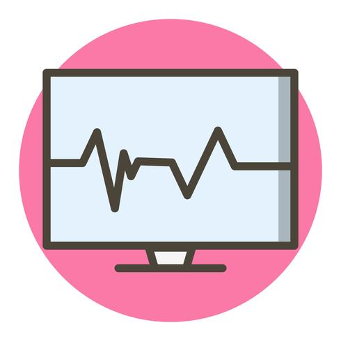 Pulse Icon Design vector