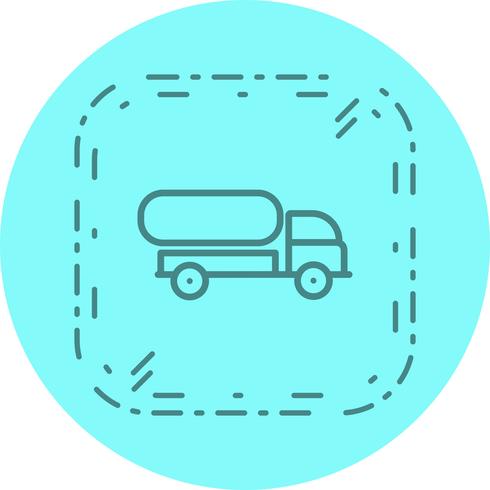 Tank Truck Icon Design vector