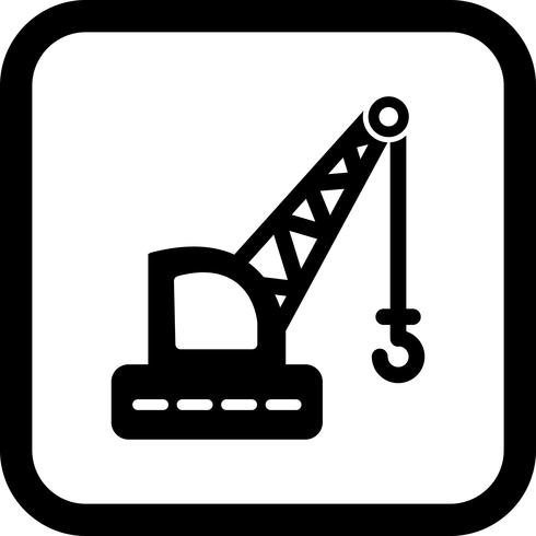 Crane Icon Design vector