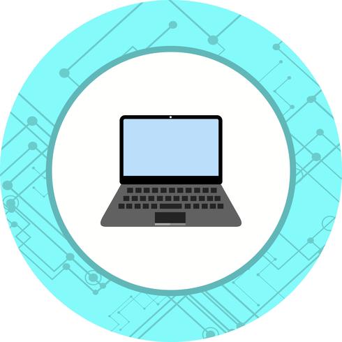 Laptop Icon Design vector