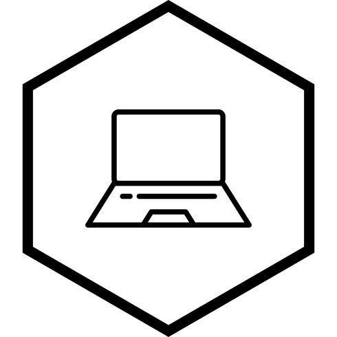 Laptop Icon Design vector