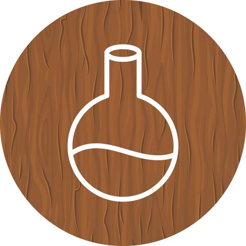 Flask Icon Design vector