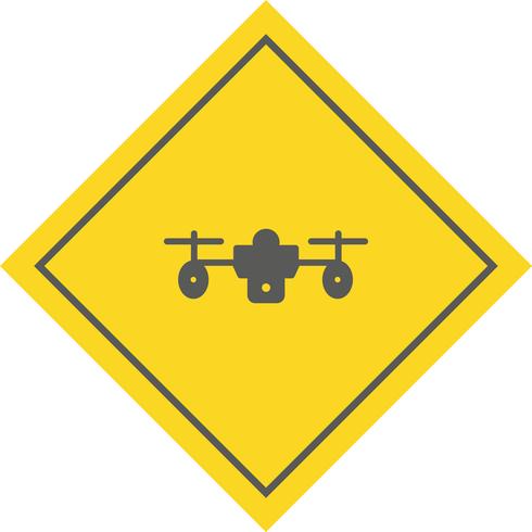 diseño de icono de drone vector