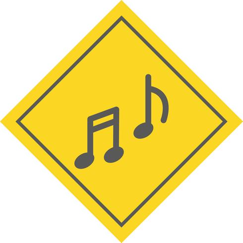 Diseño de icono de la música vector