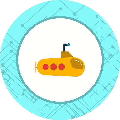 Submarine Icon Design vector