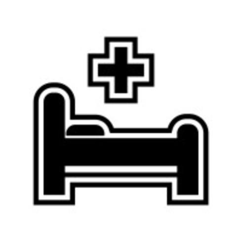 Bed Icon Design vector