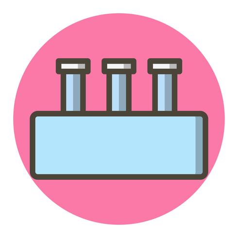 Chemistry Set Icon Design vector