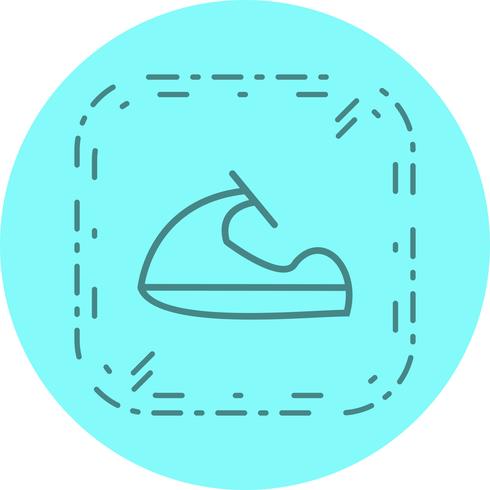 Jet Ski Icon Design vector