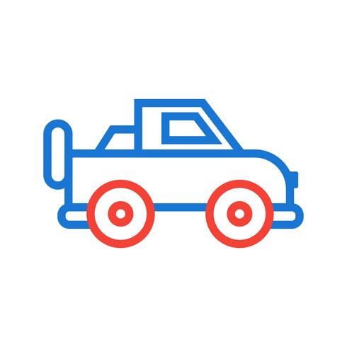 Jeep Icon Design vector