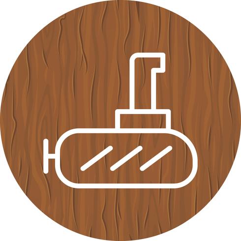 Submarine Icon Design vector