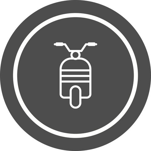 diseño de icono de scooter vector