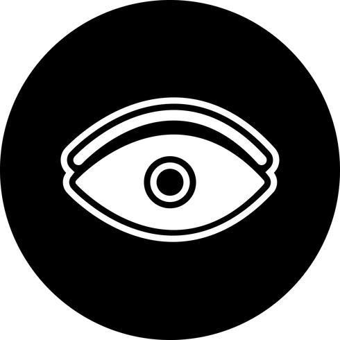 Diseño de icono de ojo vector