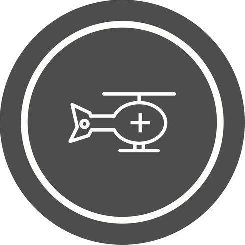 Helicopter Icon Design vector