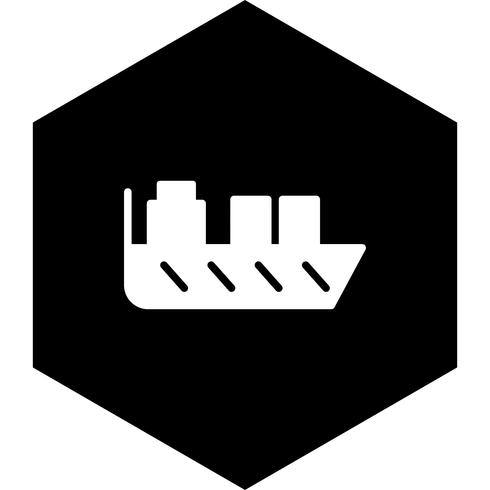 Ship Icon Design vector