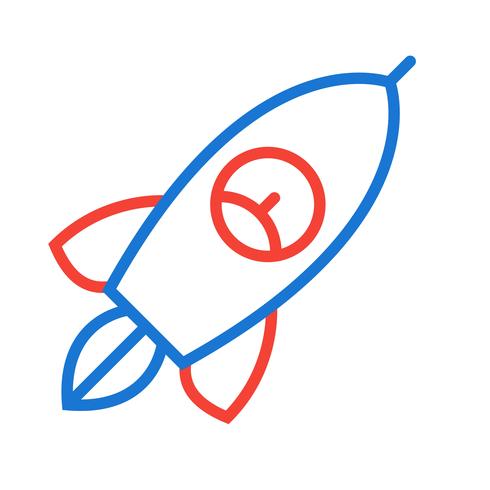 Rocket Icon Design vector