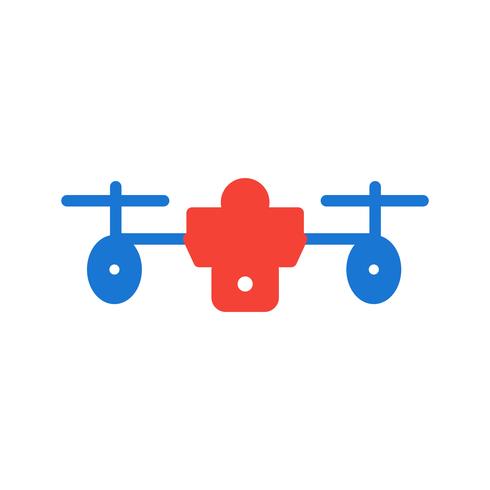 diseño de icono de drone vector