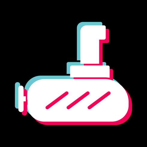 Submarine Icon Design vector