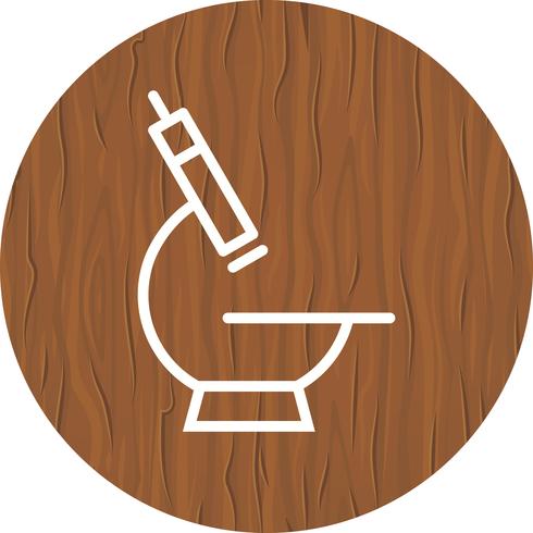 Microscope Icon Design vector